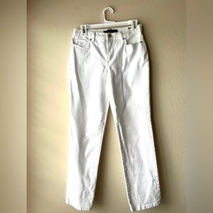 Gloria Vanderbilt Women White Denim Jeans